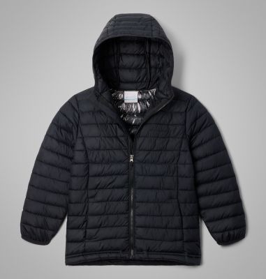 Columbia Boys' Powder Lite II Hooded Jacket-