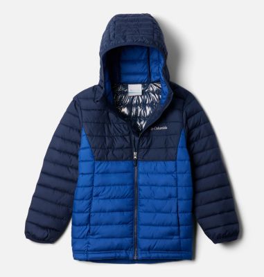 Columbia Boys' Powder Lite  II Hooded Jacket-