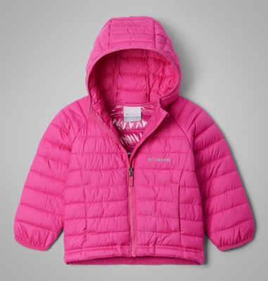 Columbia Girls' Toddler Powder Lite  II Hooded Jacket-