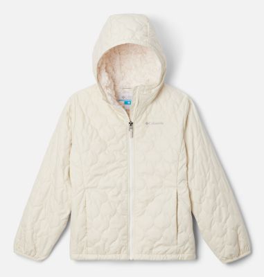 Columbia Girls' Bella Plush II Jacket - XS - White  Chalk