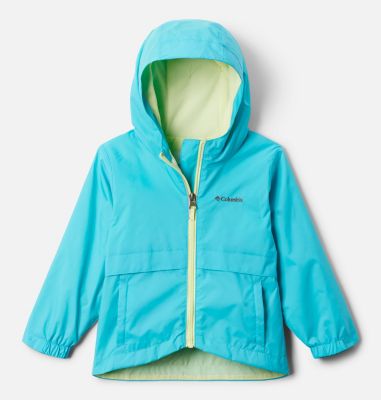 Columbia Girls' Toddler Rain-Zilla  II Jacket-