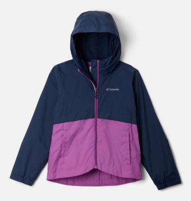 Columbia Girls' Toddler Rain-Zilla  II Jacket-