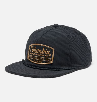 Columbia Packsaddle Corduroy Snap Back - O/S - Black  Black, CSC