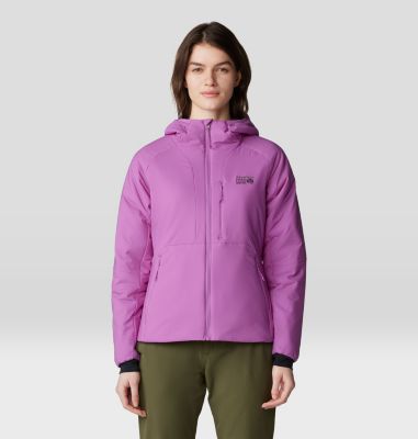 Mountain Hardwear Women's Kor Stasis Hoody - XS - Purple