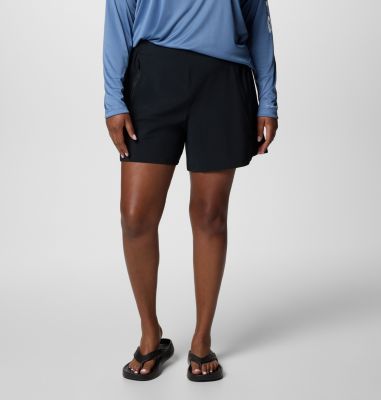 Columbia Women's PFG Tidal  III Shorts - Plus Size-