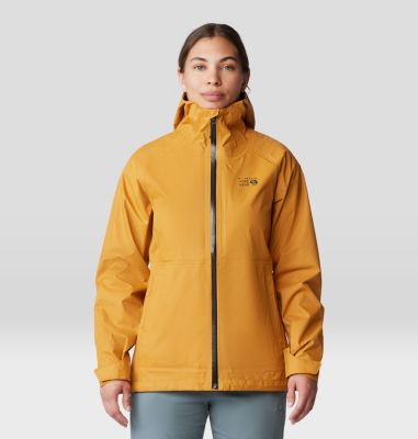 Mountain Hardwear Women's Threshold Jacket - L - Orange