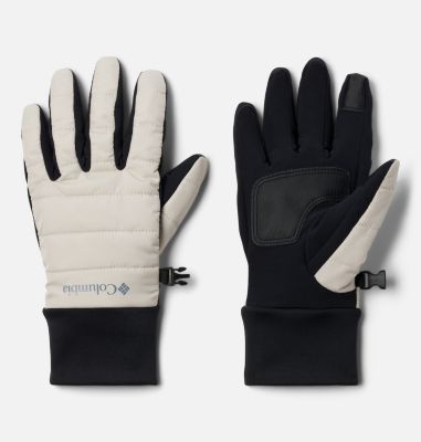 Columbia Women's Powder Lite II Gloves - M - Beige  Dark Stone