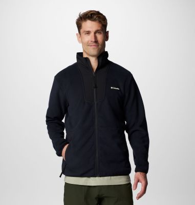 Columbia Men's Sequoia Grove Full Zip Fleece - XL - Black  Black