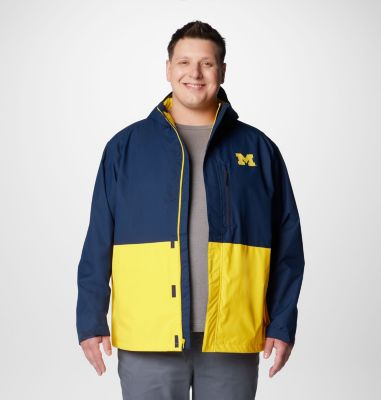 Columbia Men's Collegiate Field Bound Jacket - Michigan - Big-