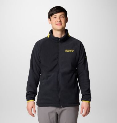 Columbia Men's Collegiate Flanker  IV Fleece Jacket - Oregon-