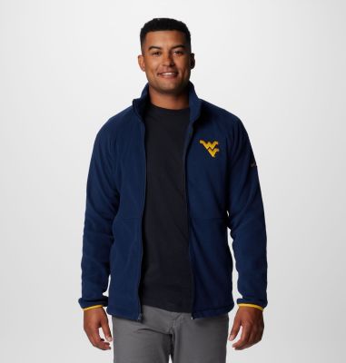 Columbia Men's Collegiate Flanker  IV Fleece Jacket - West Virginia-