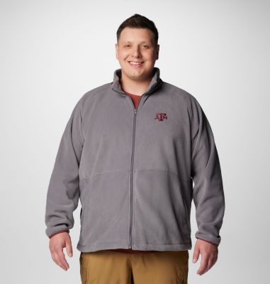 Columbia Men's Collegiate Flanker  IV Fleece Jacket - Texas A&M - Big-