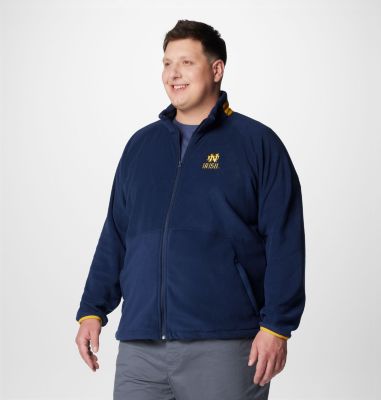 Columbia Men's Collegiate Flanker IV Fleece Jacket - Notre Dame - Big-