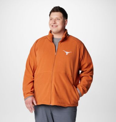 Columbia Men's Collegiate Flanker  IV Fleece Jacket - Texas - Big-