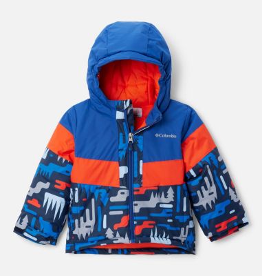 Columbia Boys' Toddler Lightning Lift III Printed Jacket - 3T -