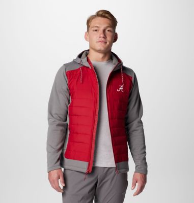 Columbia Men's Collegiate Out-Shield  Hybrid Hoodie - Alabama-