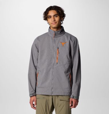 Columbia Men's Collegiate Ascender  III Softshell - Texas-