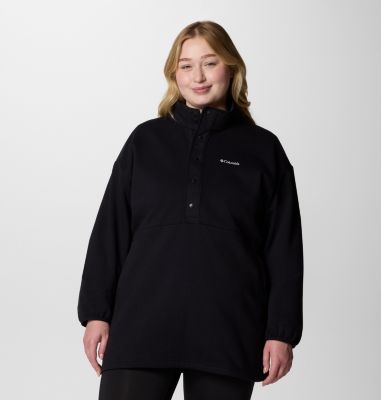 Columbia Women's Hart Mountain  Half Snap Tunic - Plus Size-