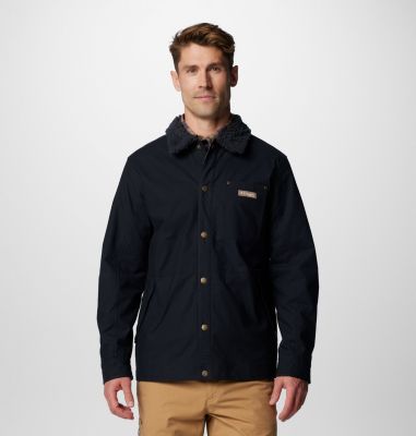 Columbia Men's Roughtail Utility Jacket - L - BlackCamo  Black,