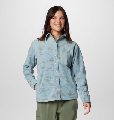 Columbia Women's PFG Uncharted  Fleece Overshirt-