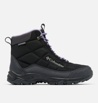 Columbia Women's Firecamp Boot - Size 5 - Black  Black, Plum