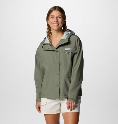 Columbia Women's PFG Open Water  Rain Jacket-