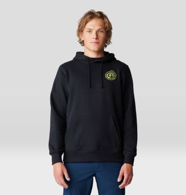 Mountain Hardwear Men's Type Swirl Pullover Hoody - XXL - Black