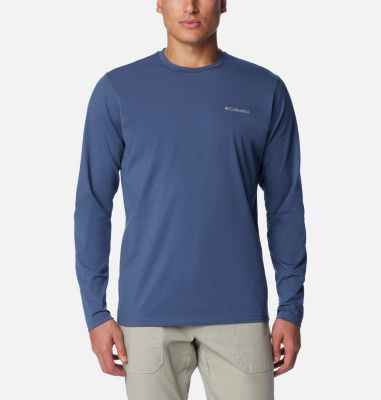 Columbia Men's Canyonland Trail Long Sleeve T-Shirt - XL - Blue