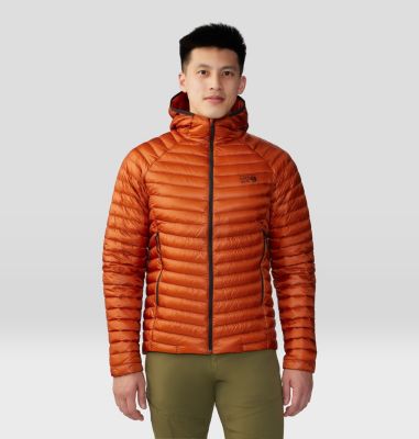 Mountain Hardwear Men's Ghost Whisperer Hoody - L - Orange