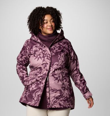 Columbia Women's Splash A Little III Printed Jacket - Plus Size -