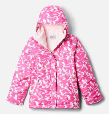 Columbia Girls' Bugaboo  III Printed Fleece Interchange Jacket-