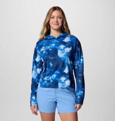 Columbia Women's PFG Solar Stream Printed Hoodie-