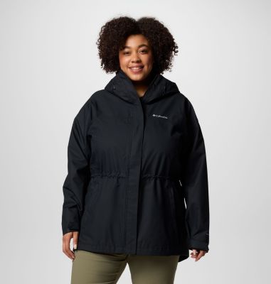 Columbia Women's Hikebound  II Long Jacket - Plus Size-