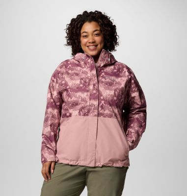 Columbia Women's Hikebound  Printed Jacket - Plus Size-