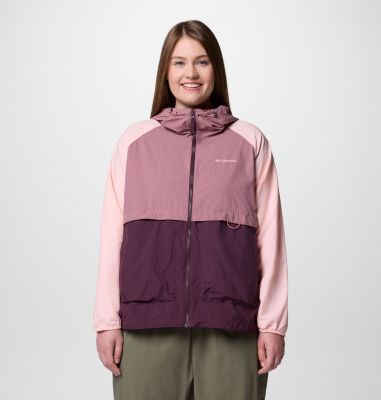 Columbia Women's Spire Valley  Windbreaker - Plus Size-