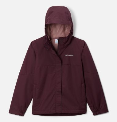 Columbia Girls' Hikebound II Jacket - M - Red  Moonvista