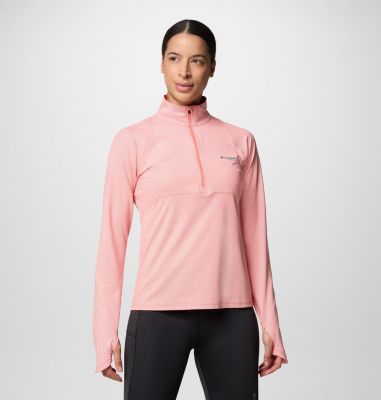 Columbia Women's Summit Valley Long Sleeve Half Zip Shirt-