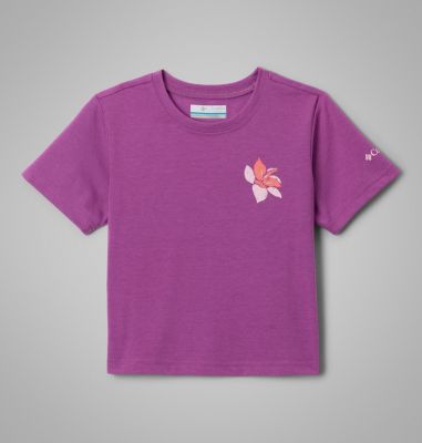 Columbia Girls' La Poudre Pass  Short Sleeve T-Shirt-