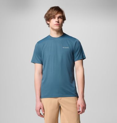 Men's Sage Peak Knit Short Sleeve Crew Shirt | Columbia