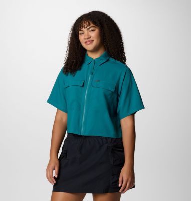 Columbia Women's Elevated View  Utility Short Sleeve Shirt-