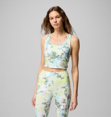 Columbia Women's PFG Open Water Cropped Tank Top-
