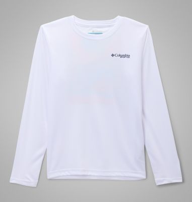 Columbia Boys' PFG Terminal Tackle  Fish Shine Long Sleeve Shirt-