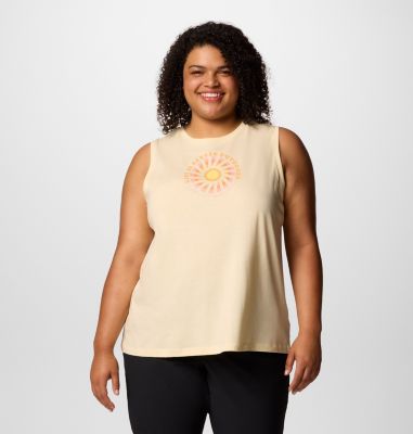 Columbia Women's Ruby Springs  Graphic Tank - Plus Size-