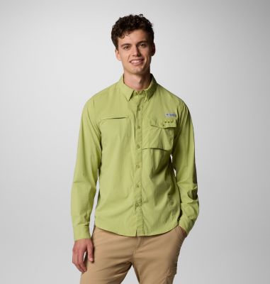 Columbia Men's PFG Wild Cast  Long Sleeve Shirt-