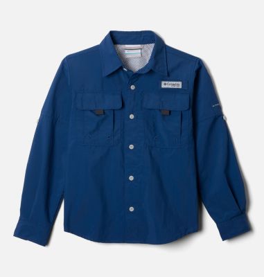 Columbia Boys' PFG Bahama  II Long Sleeve Shirt-