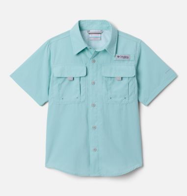 Columbia Boys' PFG Bahama  II Short Sleeve Shirt-