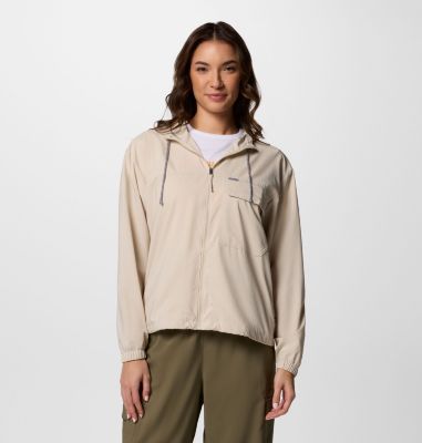 Columbia Women's Skien Valley  Hooded Long Sleeve Shirt-