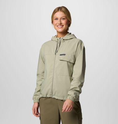 Columbia Women's Skien Valley Hooded Long Sleeve Shirt-