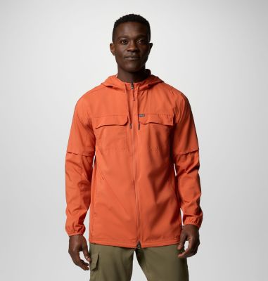 Columbia Men's Skien Valley Hooded Long Sleeve Shirt-