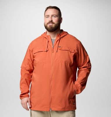 Columbia Men's Skien Valley Hooded Long Sleeve Shirt - Big-